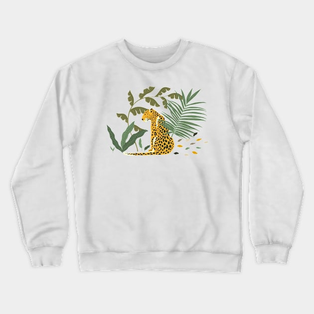 Cheetah Crewneck Sweatshirt by NJORDUR